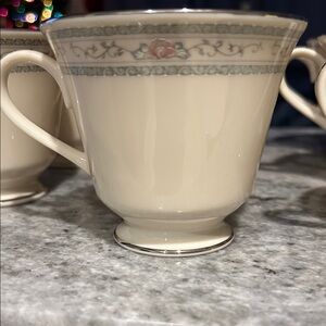 Lenox Charleston coffee/tea cups in brand new condition.